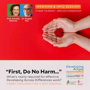 two hands cupping a Valentin/heart decoration