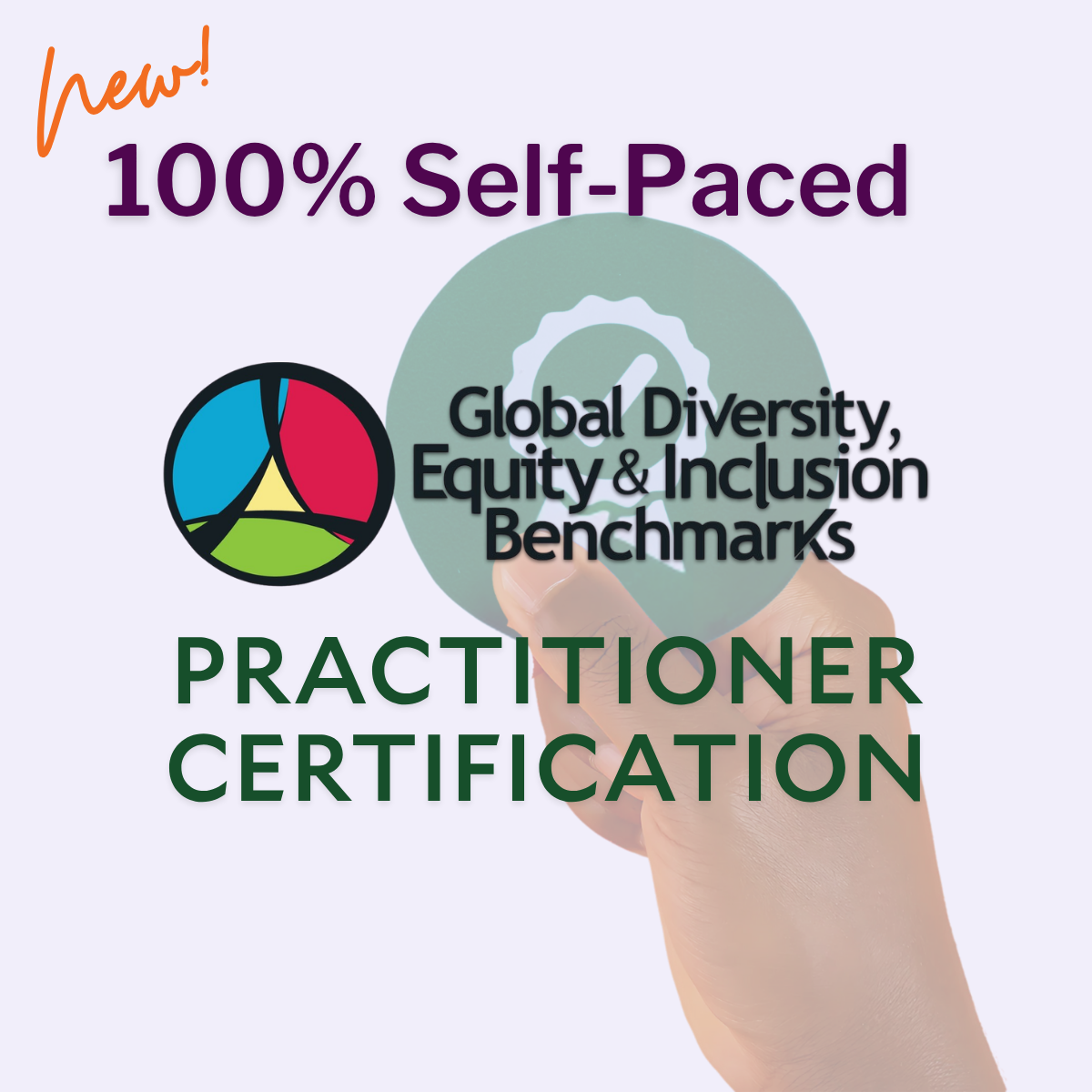 hand holding certificate badge